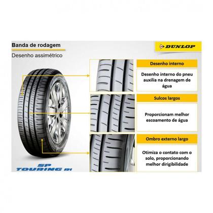 Kit 2 Pneus Dunlop Aro 13 175/70R13 SP Touring R1 L 82T - Pneus