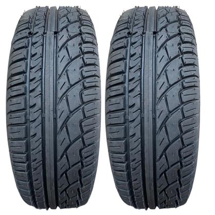 Imagem de Kit 2 Pneus Para Carro Aro 14 175/65r14 Black Tyres