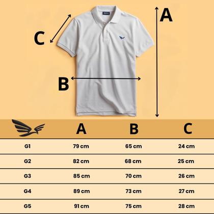 Imagem de Kit 2 Polo Plus Size Ridens Dupla Elegância Aproveite Agora