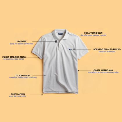 Imagem de Kit 2 Polo Plus Size Ridens Dupla Elegância Aproveite Agora