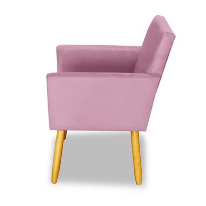 Imagem de Kit 2 Poltrona Decorativa Nina Para Sala De Estar, Poltrona Para Recepção E Sala De Espera, Poltrona Para Consultório 