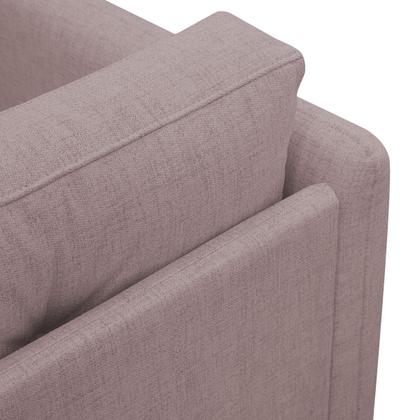 Imagem de kit 2 Poltronas Decorativa Luxo Para Sala Recepção Consultório Escritório Aviv Linho Premium