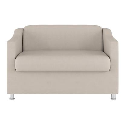 Imagem de Kit 2 Poltronas Decorativa Tilla + Namoradeira Sala De Estar