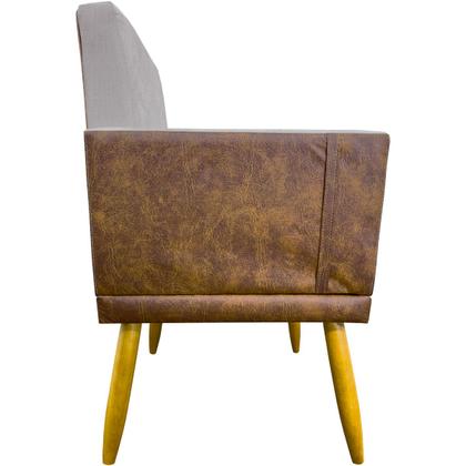 Kit 2 Poltronas Decorativas Para Sala Quarto Recepção Escritório Confortável Luxo Lis Tecido Sintético e Linho - Clique & Decore Imagem de Kit 2 Poltronas Decorativas Para Sala Quarto Recepção Escritório Confortável Luxo Lis Tecido Sintético e Linho