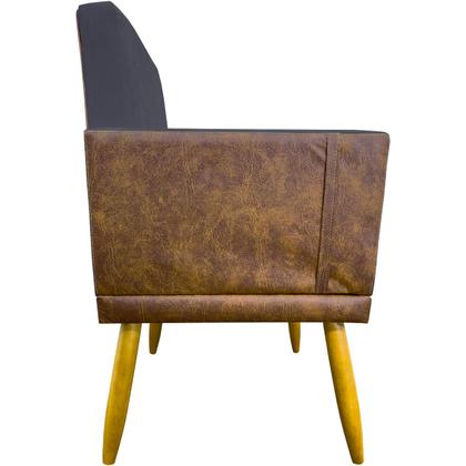 Kit 2 Poltronas Decorativas Para Sala Quarto Recepção Escritório Confortável Luxo Lis Tecido Sintético e Linho - Clique & Decore Imagem de Kit 2 Poltronas Decorativas Para Sala Quarto Recepção Escritório Confortável Luxo Lis Tecido Sintético e Linho