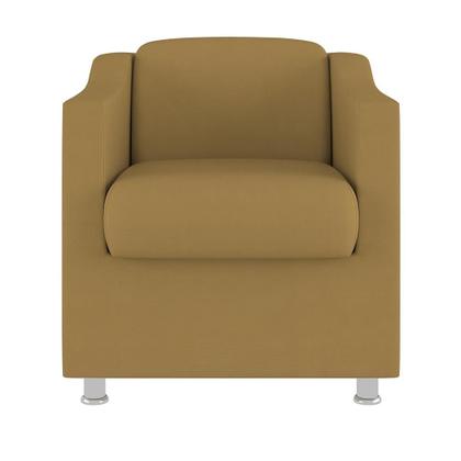 Imagem de Kit 2 Poltronas Decorativas Reforçada Consultório Sala Suede