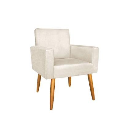 Imagem de Kit 2 Poltronas Nina Deluxe Para Sala Salão Quarto Recepção Suede Varias Cores