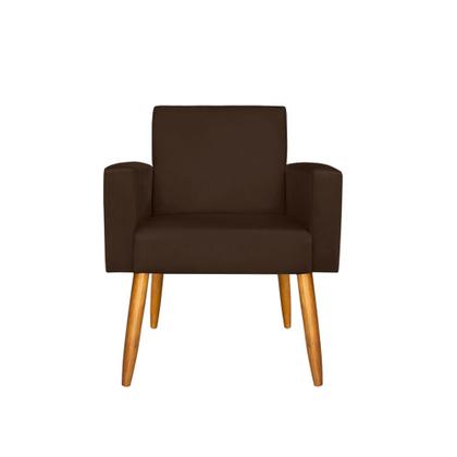 Imagem de Kit 2 Poltronas Nina Deluxe Para Sala Salão Quarto Recepção Suede Varias Cores