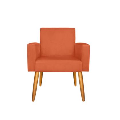 Imagem de Kit 2 Poltronas Nina Deluxe Para Sala Salão Quarto Recepção Suede Varias Cores