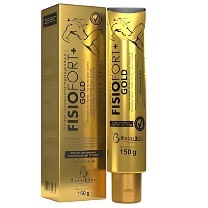 Imagem de Kit 2 Pomada Massageadora Fisiofort Gold Arnica Copaiba 150g