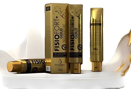 Imagem de Kit 2 Pomada Massageadora Fisiofort Gold Arnica Copaiba 150g