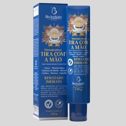 Imagem de Kit 2 Pomada Massageadora Tira Com A Mão 150G - Bio Instinto