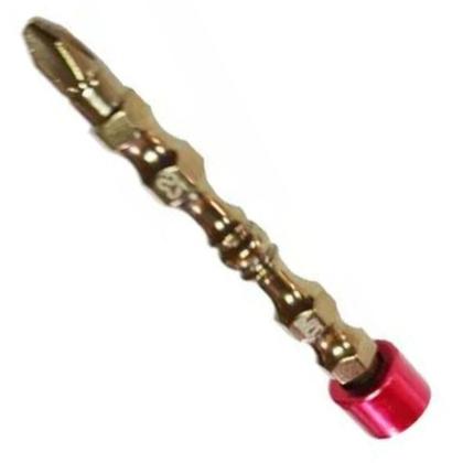 Imagem de Kit 2 Ponta Bits PH2 65mm Dupla torção imantada limitador removível Adaptador furadeira parafusadeira