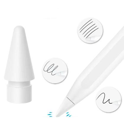 Imagem de Kit 2 Pontas Extra Compatível Pencil 1 E 2 Geração