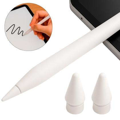 Imagem de Kit 2 Pontas Extra Compatível Pencil 1 E 2 Geração