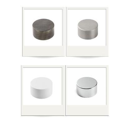 Imagem de Kit 2 Ponteiras Para Cortina Tampa Redonda 28mm (varão grosso) Decoração Casa e Sala