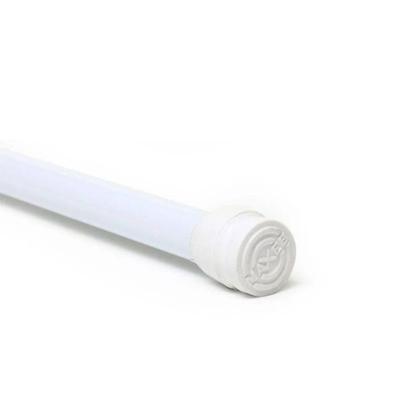 Imagem de Kit 2 Porta Cortina Box Varão Bastão Banheiro 60 x 90cm Aço