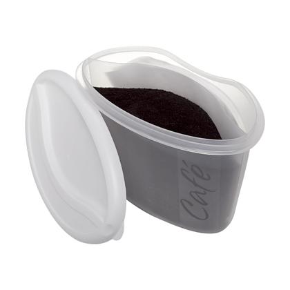Imagem de Kit 2 Porta Filtro E Pó De Café Com 2 Divisórias Prático