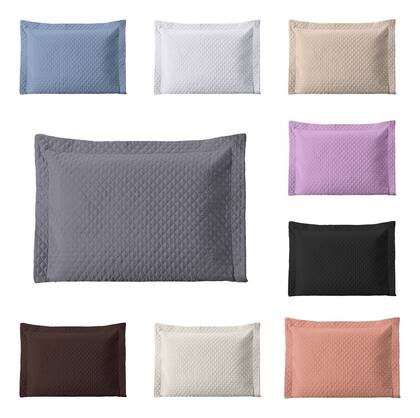 Imagem de Kit 2 Porta Travesseiros Lisos Matelados para Cama