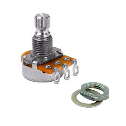 Imagem de Kit 2 potenciometro b500k alpha base pequena eixo curto