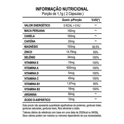 Imagem de Kit 2 Potes Testomax Suplemento Natural Puro 100% Original Testo Natunectar 240 Capsulas