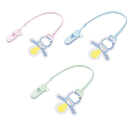 Imagem de Kit 2 Prendedor de Chupeta 30cm de Silicone Bebe Pimpolho