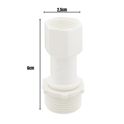 Imagem de Kit 2 Prolongador Torneira 40mm Resistente Cozinha Banheiro