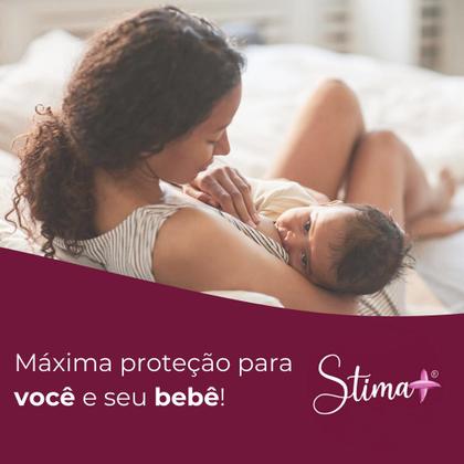 Imagem de Kit 2 Protetor para Seios Absorvente Stima+ Confortável e Anatômico Caixa com 32 Unidades