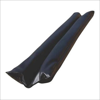 Imagem de KIT 2 Protetor porta Impermeável Duplo Bichos Água Ar Pó Ruído barulho encaixe veda inseto rolinho poeira residencial rodapé vedapó Chuva Sujeira