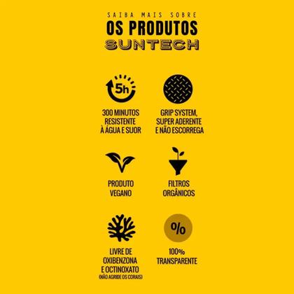 Imagem de Kit 2 Protetores Solar Esportivo 5H Duração 30/50 FPS 180g/75g Suntech