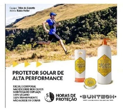 Imagem de Kit 2 Protetores Solar Esportivo Vegano 5H Duração 50 FPS 360g Suntech