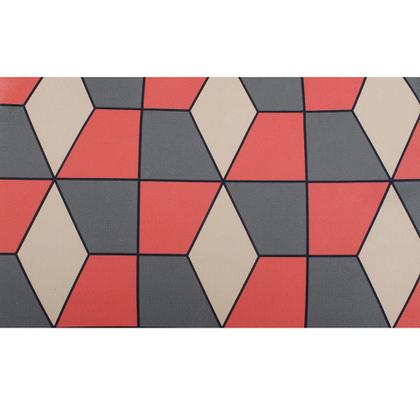 Imagem de Kit 2 Puff Cama Inbox Kingston Redondo com Pés em Madeira Maciça Tecido Suede