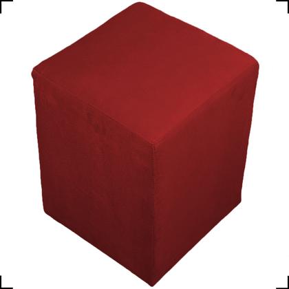 Imagem de Kit 2 Puff Dado Decorativo Para Sala Quarto Penteadeira Suede Cores