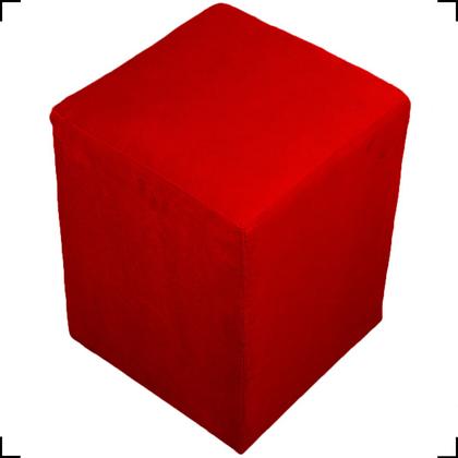 Imagem de Kit 2 Puff Dado Decorativo Para Sala Quarto Penteadeira Suede Cores