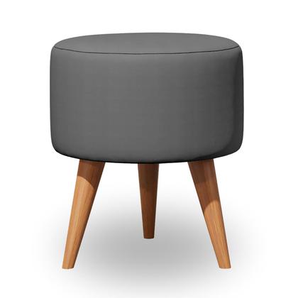 Imagem de Kit 2 Puff Decorativo Redondo, Puff Para Penteadeira E Sala De Estar, Puf Decoração Apoio Para Pés