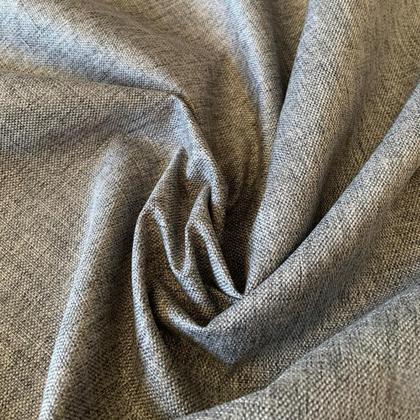 Imagem de Kit 2 Puff Perse Redondo Decorativo Para Sala Quarto Puf Tecido em Linho