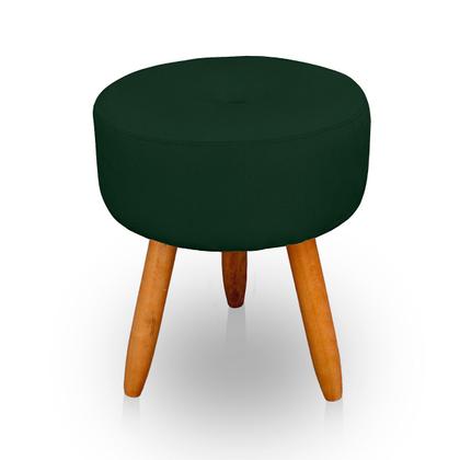 Imagem de Kit 2 Puff Redondo com Botonê para Sala e Quarto Veludo  - LH Decor