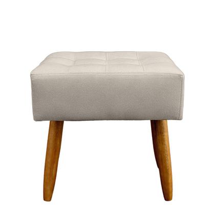 Imagem de Kit 2 Puff Retangular New para Sala e Quarto Suede  - LH Decor