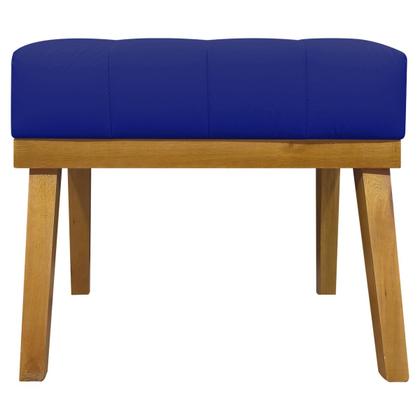 Imagem de Kit 2 Puffs de Sala Para Quarto Penteadeira Firenze Tecido Sintético