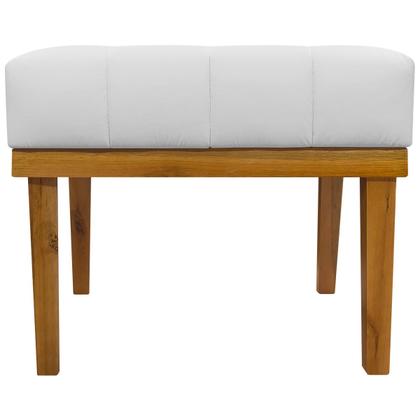 Imagem de Kit 2 Puffs de Sala Para Quarto Penteadeira Firenze Tecido Sintético