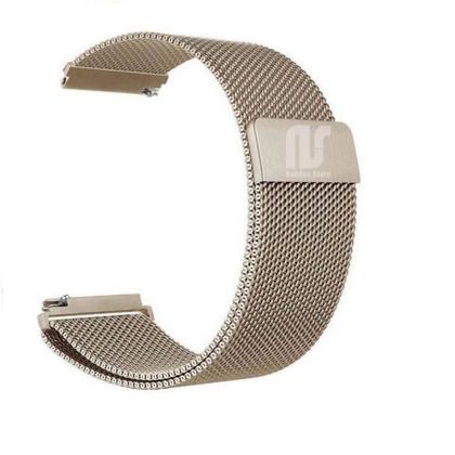 Imagem de Kit 2 Pulseiras em Metal / Aço - Magnética compatíveis com Amazfit GTS / GTS 2 / GTS 2e / GTS 2 mini