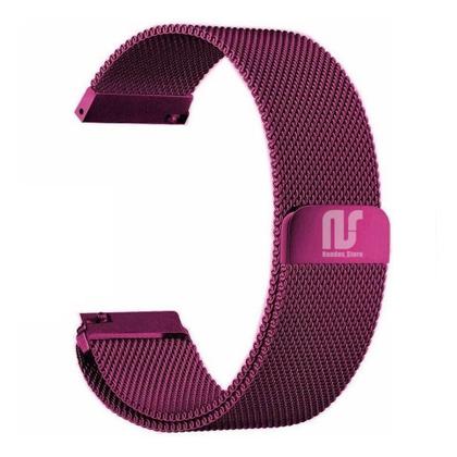 Imagem de Kit 2 Pulseiras em Metal / Aço - Magnética compatíveis com Amazfit GTS / GTS 2 / GTS 2e / GTS 2 mini