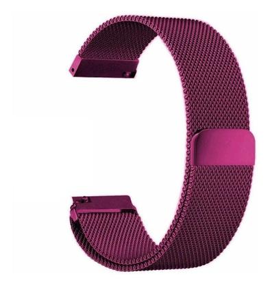 Imagem de Kit 2 Pulseiras em Metal / Aço - Magnética compatíveis com Amazfit GTS / GTS 2 / GTS 2e / GTS 2 mini