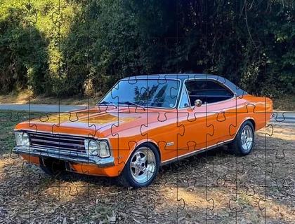 Imagem de Kit 2 Quebra-cabeças Cognitivos Carros Opalas de 40 peças