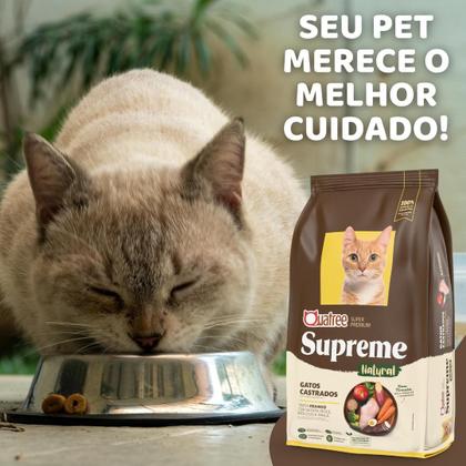 Imagem de KIt 2 Ração Quatree Supreme Para Gatos Castrados Frango e Batata Doce 2 Pacote de 1KG