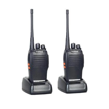 Imagem de Kit 2 Radio Comunicador Baofeng 777s Profissional 16 Canais Cor Preto