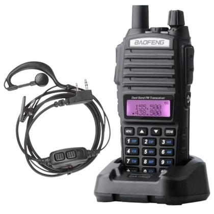 Imagem de Kit 2 Rádio Comunicador Baofeng UV82 Profissional VHF UHF FM