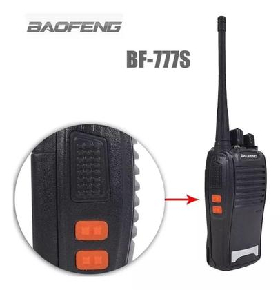 Imagem de Kit 2 Radio Comunicador Profissional Ht Uhf 16 Canais 777S H