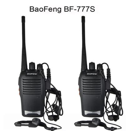 Imagem de Kit 2 Rádio Comunicador Walk Talk Baofeng 777s 16 Ch 12km
