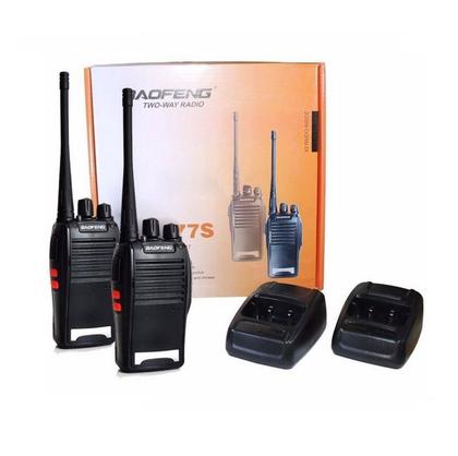Imagem de Kit 2 Radio Comunicador Walk Talk Baofeng 777s Longo Alcance